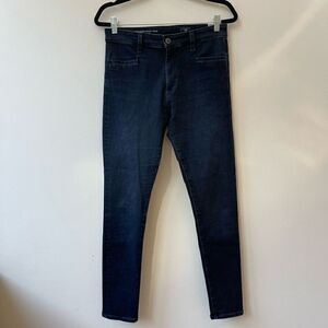 AG Tailored Farrah Women's Blue High Waist Denim Jeans Size 29R